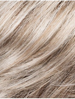 Perruque Seven Mono Part Ellen Wille teinte Pearlblonde Rooted gros plan de la teinte