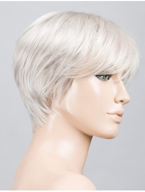 Perruque Seven Mono Part Ellen Wille teinte Silver Mix sur mannequin vue de profil