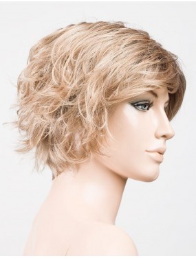 Perruque Show Ellen Wille teinte Sandyblonde Rooted sur mannequin vue de profil