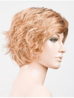 Perruque Show Ellen Wille teinte Toffeeblonde Rooted sur mannequin vue de profil