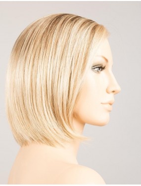Perruque Smoke Mono Part Ellen Wille teinte Champagne Mix sur mannequin vue de profil