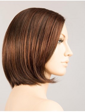 Perruque Smoke Mono Part Ellen Wille teinte Darkauburn Mix sur mannequin vue de profil