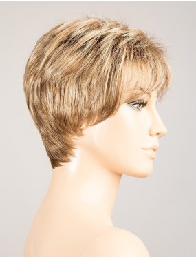 Perruque Spring Hi Ellen Wille teinte Sandmulti Rooted sur mannequin vue de profil