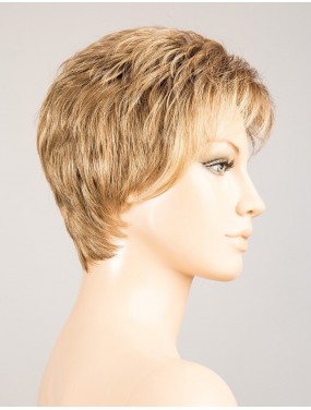Perruque Spring Hi Ellen Wille teinte Sand Rooted sur mannequin vue de profil