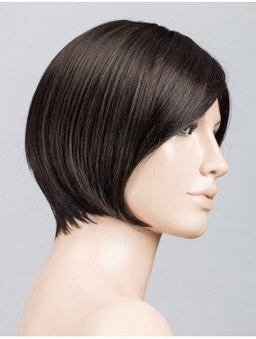 Perruque Talia Mono Part Ellen Wille teinte Espresso Mix sur mannequin vue de profil