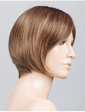 Perruque Talia Mono Part Ellen Wille teinte Hotmocca Rooted sur mannequin vue de profil