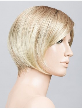 Perruque Talia Mono Part Ellen Wille teinte Champagne Rooted sur mannequin vue de profil