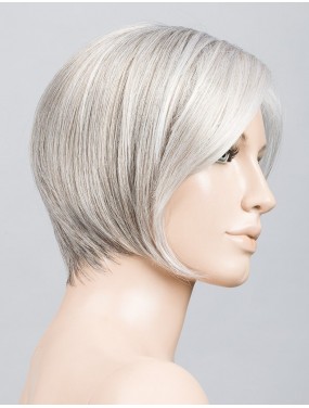 Perruque Talia Mono Part Ellen Wille teinte Snow Mix sur mannequin vue de profil