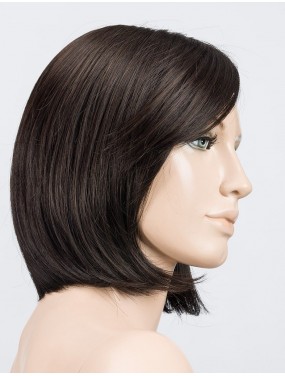 Perruque Tempo Large Deluxe Ellen Wille teinte Espresso Mix sur mannequin vue de profil