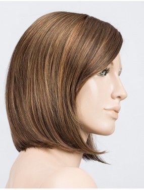 Perruque Tempo Large Deluxe Ellen Wille teinte Mocca Mix sur mannequin vue de profil