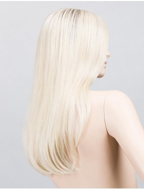 Perruque Vita Mono Part Ellen Wille teinte Pastelblonde Rooted sur mannequin vue de profil