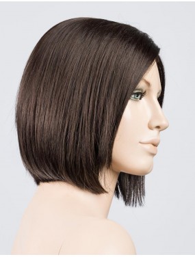 Perruque Young Mono Part Ellen Wille teinte Espresso Mix sur mannequin vue de profil