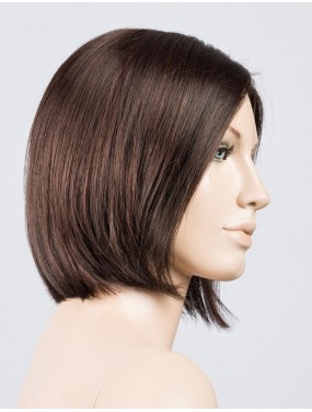 Perruque Young Mono Part Ellen Wille teinte Darkchocolate Mix sur mannequin vue de profil