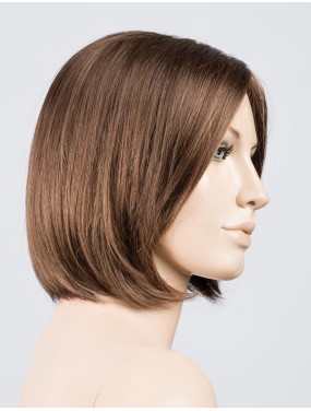 Perruque Young Mono Part Ellen Wille teinte Chocolate Mix sur mannequin vue de profil