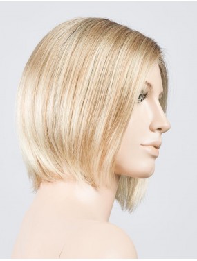 Perruque Young Mono Part Ellen Wille teinte Lighthoney Rooted sur mannequin vue de profil