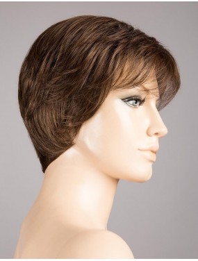 Perruque Cara Ellen Wille teinte Chocolate Mix sur mannequin vue de profil