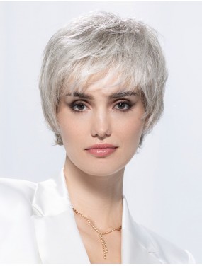 Perruque Harmony Soft Ellen Wille teinte Snow Mix portée par un mannequin – vue 3