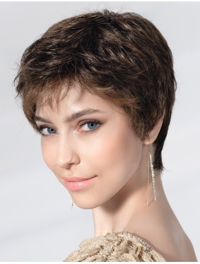 Perruque Spa Soft Ellen Wille teinte Chocolate Rooted portée par un mannequin – vue 1