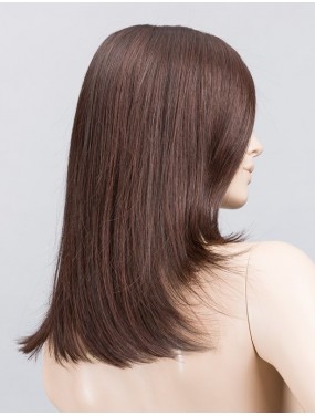 Perruque Affair Deluxe Ellen Wille teinte Darkchocolate Rooted sur mannequin vue de profil