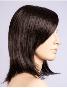 Perruque Icone Deluxe Ellen Wille teinte Espresso Mix sur mannequin vue de profil