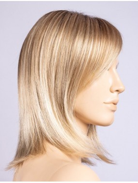Perruque Icone Small Deluxe Ellen Wille teinte Champagne Rooted sur mannequin vue de profil