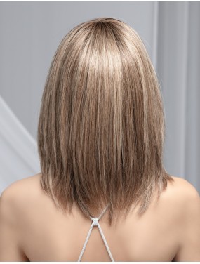 Perruque Trinity Plus Deluxe Ellen Wille en cheveux naturels, teinte Sandmulti Rooted – portée