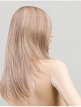 Perruque Emotion Small Deluxe Ellen Wille en cheveux naturels, teinte Beige Multi Frosted – sur tête de mannequin