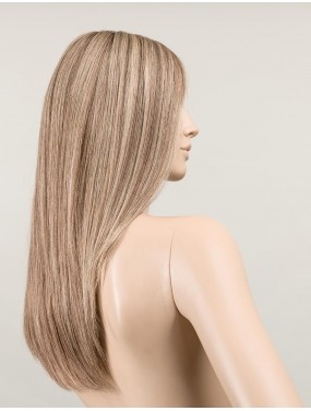 Perruque Freedom Ultra Soft Ellen Wille en cheveux naturels, teinte Sandmulti Rooted – sur tête de mannequin