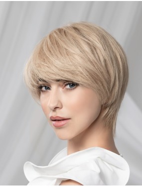 Perruque Award Small Deluxe Ellen Wille en cheveux naturels, teinte Pearlblonde Mix – portée