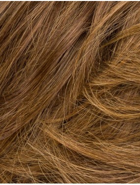 Perruque Brilliance Plus Deluxe Ellen Wille en cheveux naturels, teinte Mocca Rooted – gros plan de la teinte