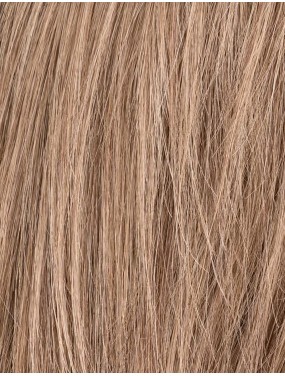 Perruque Jadore Small Deluxe Ellen Wille en cheveux naturels, teinte Nougat Rooted – gros plan de la teinte