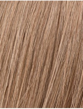 Perruque Supreme Plus Deluxe Ellen Wille en cheveux naturels, teinte Nougat Rooted – gros plan de la teinte