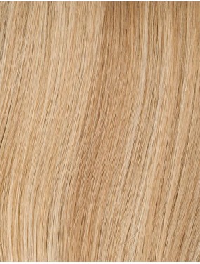 Perruque Prestige Deluxe Ellen Wille en cheveux naturels, teinte Sandyblonde Rooted – gros plan de la teinte