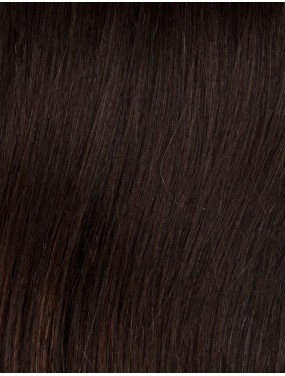 Perruque Trinity Plus Deluxe Ellen Wille en cheveux naturels, teinte Espresso Mix – gros plan de la teinte