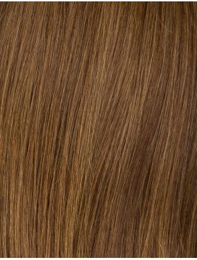 Perruque Trinity Plus Deluxe Ellen Wille en cheveux naturels, teinte Mocca Rooted – gros plan de la teinte