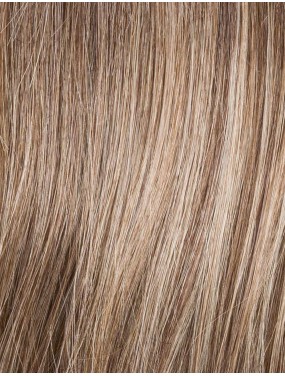 Perruque Emotion Deluxe Ellen Wille en cheveux naturels, teinte Darksand Mix – gros plan de la teinte