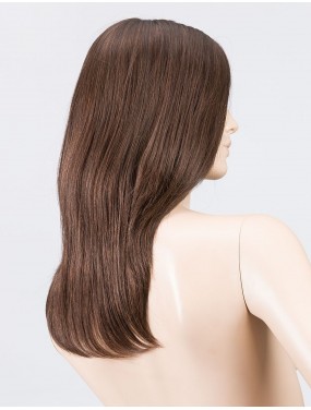 Perruque Anne Nature Ellen Wille – teinte dark brown sur mannequin, vue de dos de trois-quarts