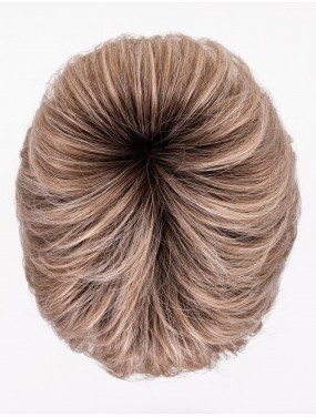 Perruque Novel Deluxe Ellen Wille – teinte Candyblonde Lighted, racines vues de dessus