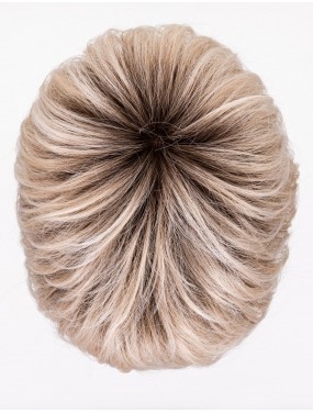 Perruque Novel Deluxe Ellen Wille – teinte Pastelblonde Rooted, racines vues de dessus