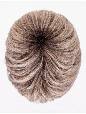 Perruque Novel Deluxe Ellen Wille – teinte Pearlblonde Rooted, racines vues de dessus