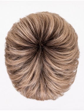 Perruque Novel Deluxe Ellen Wille – teinte Sandyblonde Rooted, racines vues de dessus