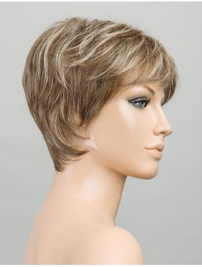 Perruque Novel Deluxe Ellen Wille – teinte Smokeblonde Mix sur mannequin, vue de profil