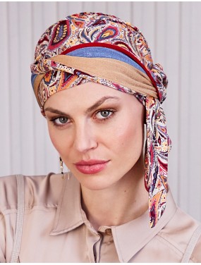 Turban Béatrice bambou PALMYRE