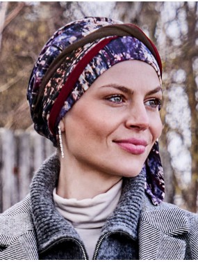Turban Béatrice bambou GALAXIE