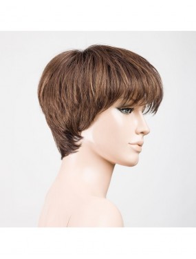 Perruque Beat Ellen Wille teinte Chocolate Rooted vue de profil