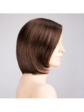 Perruque Elite Mono Part Ellen Wille teinte Darkchocolate Mix vue de profil