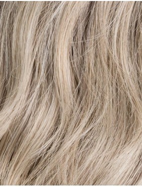 Perruque Amber Mono Part Ellen Wille teinte Pearlblonde Rooted gros plan de la teinte