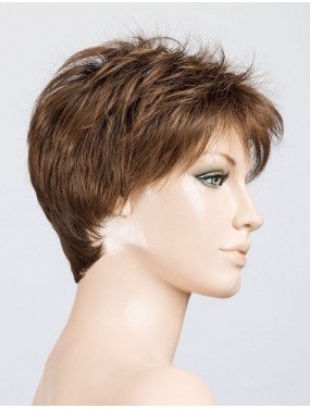 Perruque Bliss Ellen Wille teinte Nougat Rooted sur mannequin vue de profil