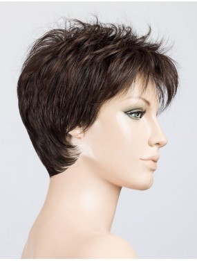 Perruque Bliss Ellen Wille teinte Espresso Mix sur mannequin vue de profil