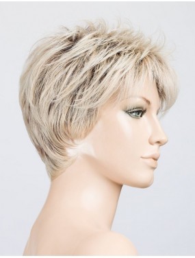 Perruque Bliss Ellen Wille teinte Lightchampagne Rooted sur mannequin vue de profil